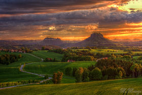 Blick auf den Lilienstein