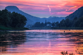 Blick auf Bad Schandau