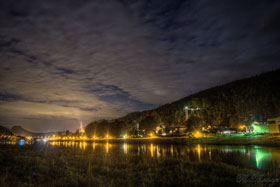 Blick auf Bad Schandau